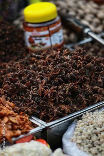 Spices Of India. The City Of Mapusa. State Of Goa. India. photo