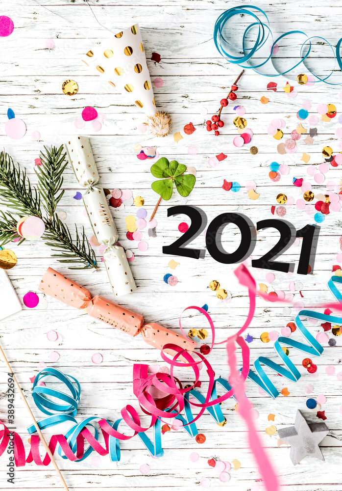 Fototapeta premium New years background