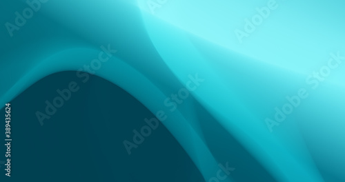 Abstract 4k resolution defocused curves background for wallpaper, backdrop and sophisticated technology or fashion design. Cyan blue. aqua and shades of blue colors.
