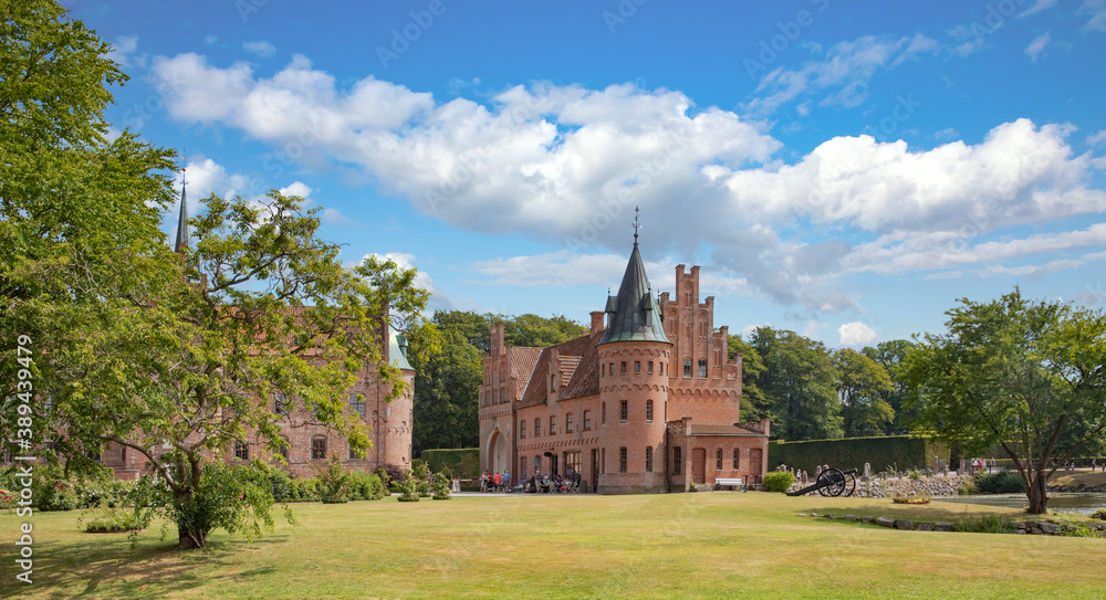 Egeskov Castle in Denmark	