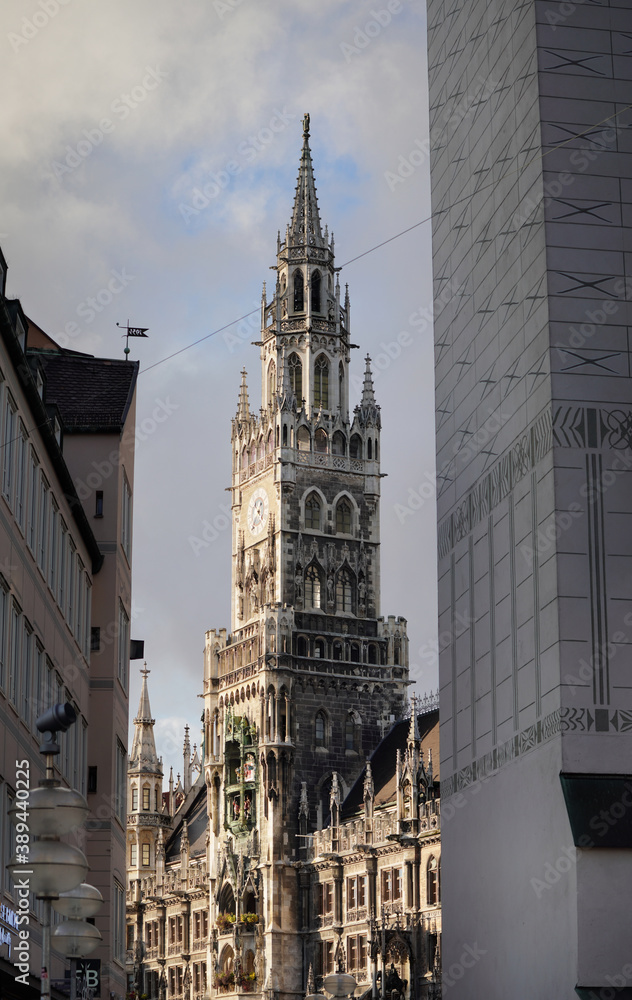 Fototapeta premium München Marienplatz