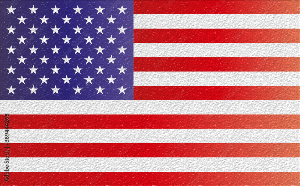 Bandera de los Estados Unidos de América. Bandera de los Estados Unidos de América.