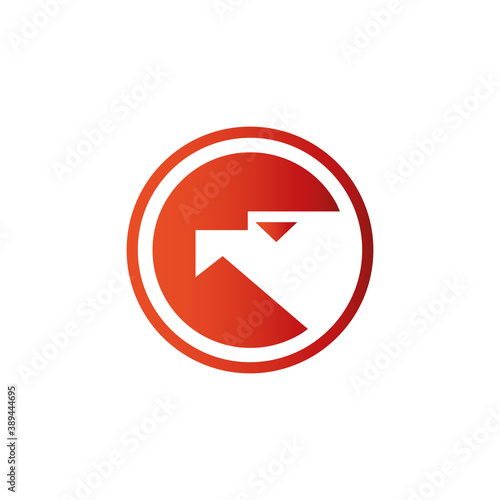 vector logo with an eagle for decoration and design Free Download vector logo with an eagle for decoration and design - GFXLoad