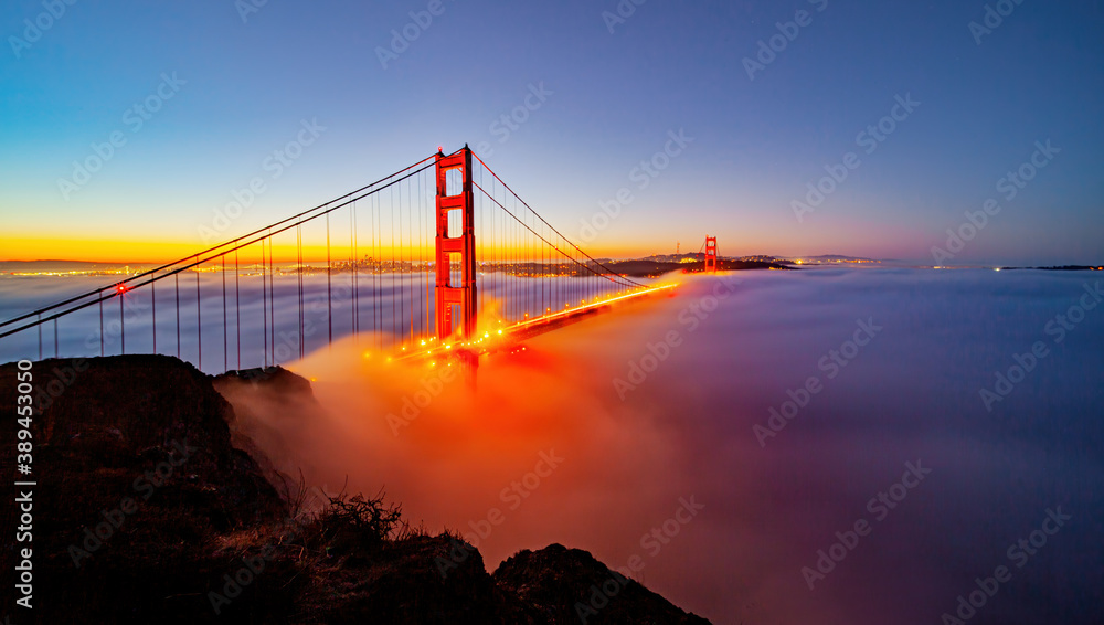 Fototapeta premium Golden Gate Bridge, San Francisco, USA