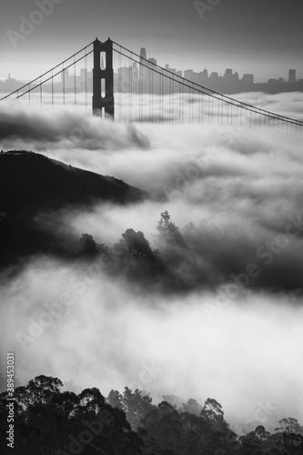 Canvas Print Golden Gate Bridge, San Francisco, USA