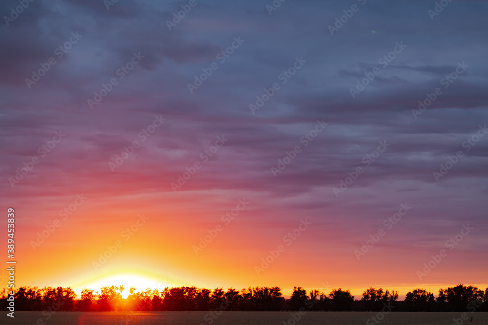 dark blue-red sky and sunset, use as a background or texture dark blue-red sky and sunset, use as a background or texture