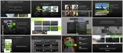 Vector templates for website design, presentations, portfolio. Templates for presentation slides, flyer, leaflet, brochure cover, report. Modern corporate business identity style for any purposes.