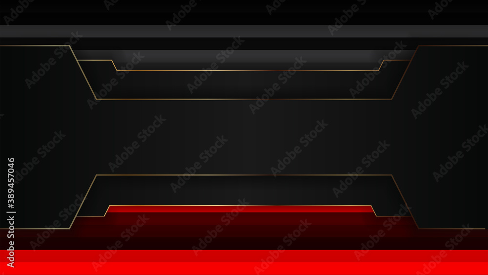 Luxury abstract background with gold on edge background and dynamic shadow on background. Vector background. Eps 10 Luxury abstract background with gold on edge background and dynamic shadow on background. Vector background. Eps 10