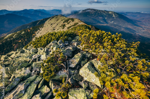 A view of a mountain