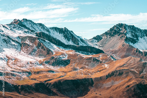 Panoramica di una montagna (Rocca la Meja, CN)
