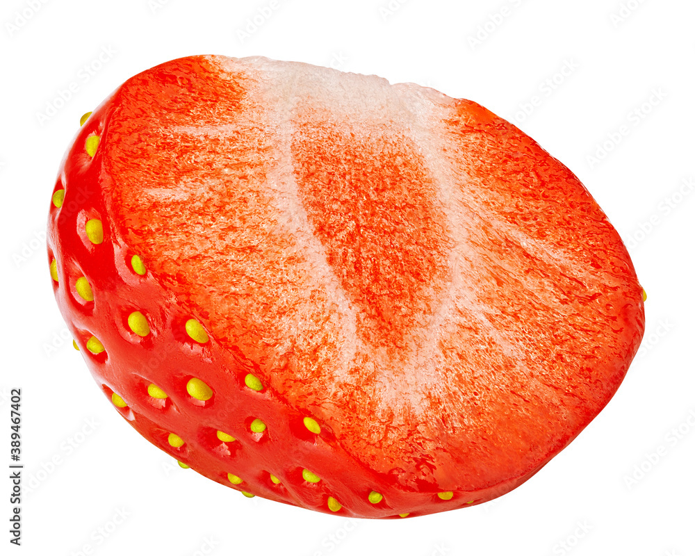 strawberry isolated on white background, clipping path, full depth of field strawberry isolated on white background, clipping path, full depth of field