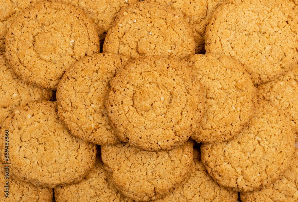 Thin Oatmeal Cookies, Healthy Cereal Crackers with Chocolate Thin Oatmeal Cookies, Healthy Cereal Crackers with Chocolate