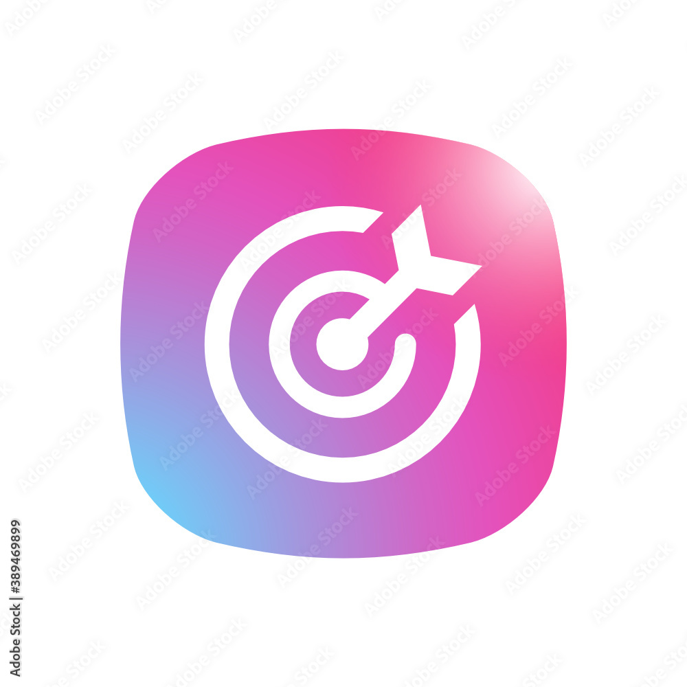 Target Goal - Mobile App Icon Target Goal - Mobile App Icon