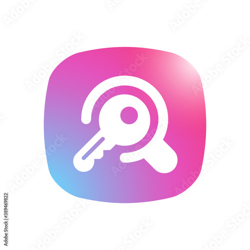 Search Keywords - Mobile App Icon