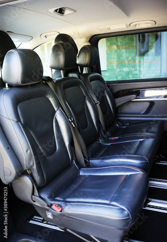 Wallpaper Mural Car inside. Interior of prestige luxury modern car.	 Torontodigital.ca