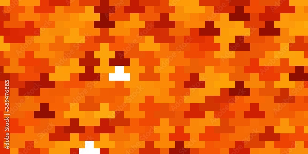Light Orange vector pattern in square style. Light Orange vector pattern in square style.