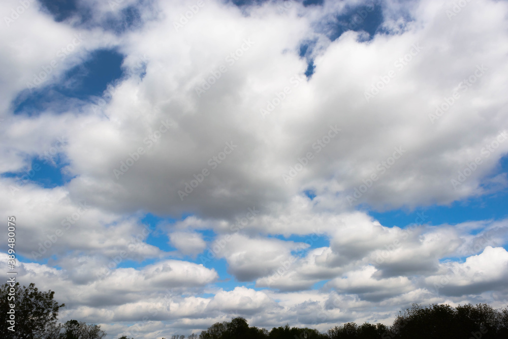 big heavy clouds over the village big heavy clouds over the village