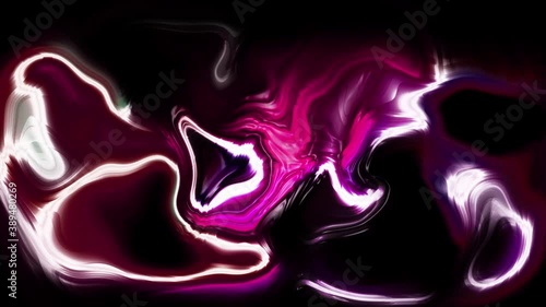 Liquid gradient animation. Digital colorful fluid wave minimalistic cover footage stylish. Abstract liquid marble video 4k for you presentation.