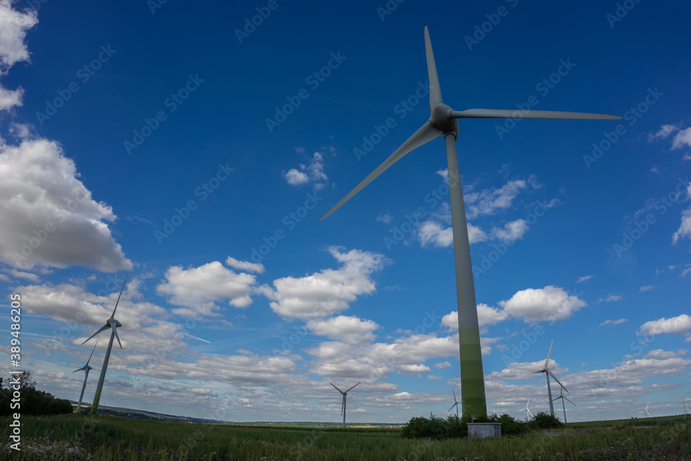 Windkraftanlage für erneuerbare Energie
