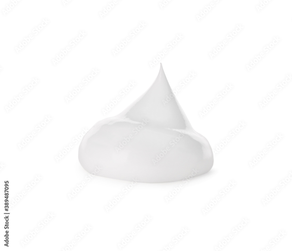 Cream sample on white background. Cosmetic product Cream sample on white background. Cosmetic product