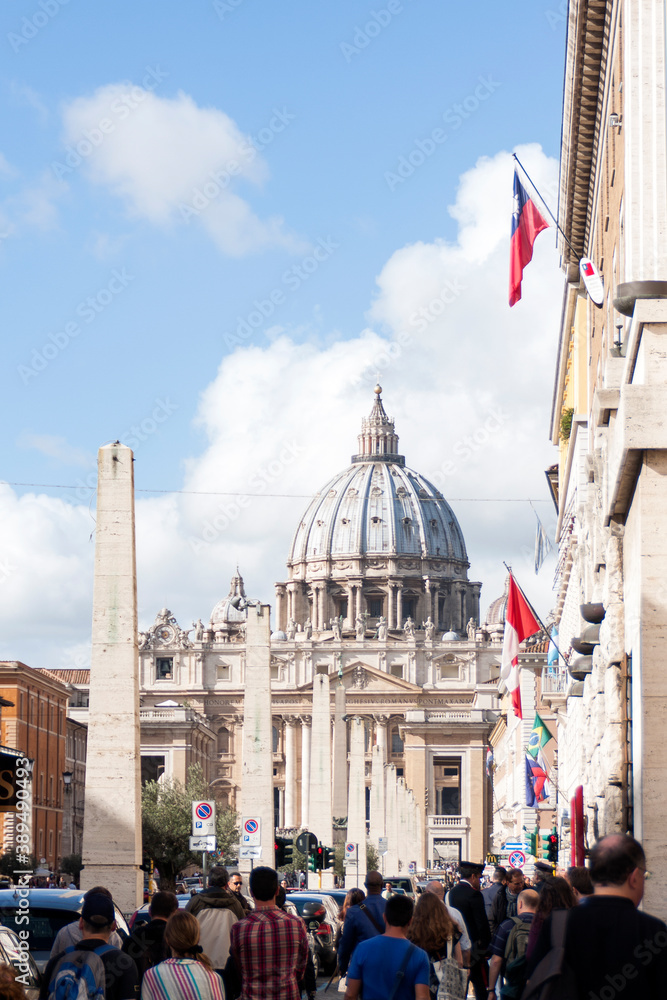 Basilica Del San Pedro En La Ciudad Del Vaticano Citta Del Vaticano O