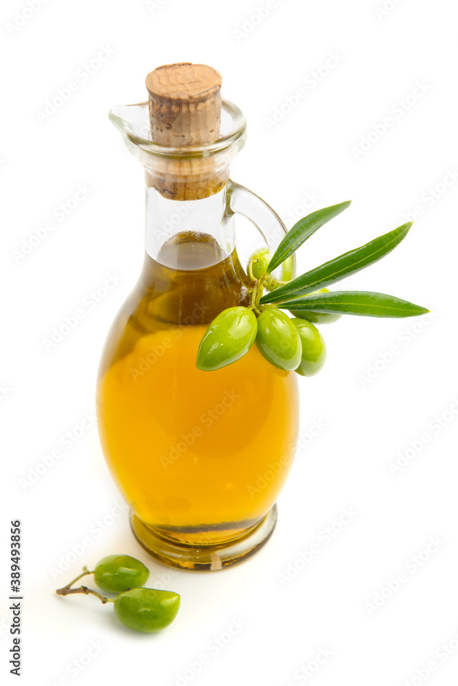 seasonal olive oil isolated on white background seasonal olive oil isolated on white background