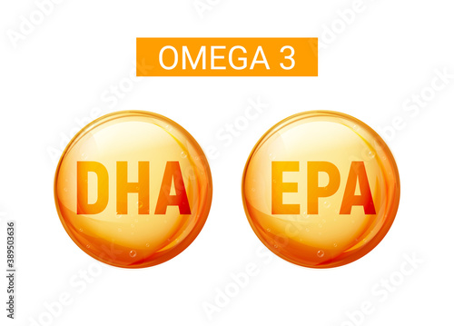 Omega 3 fatty acid dha epa capsule. Fish oil gold capsule