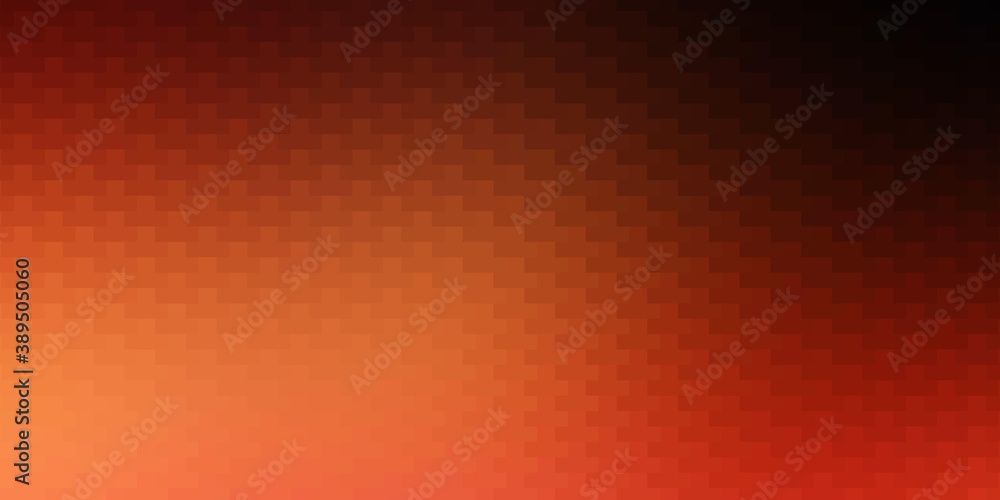Light Red, Yellow vector template in rectangles.