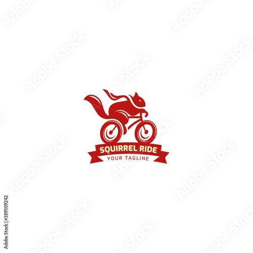Squirrel Bike Logo