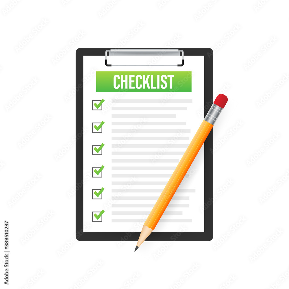 Clipboard with checklist icon. Clipboard with checklist icon for web. Vector illustration. Clipboard with checklist icon. Clipboard with checklist icon for web. Vector illustration.
