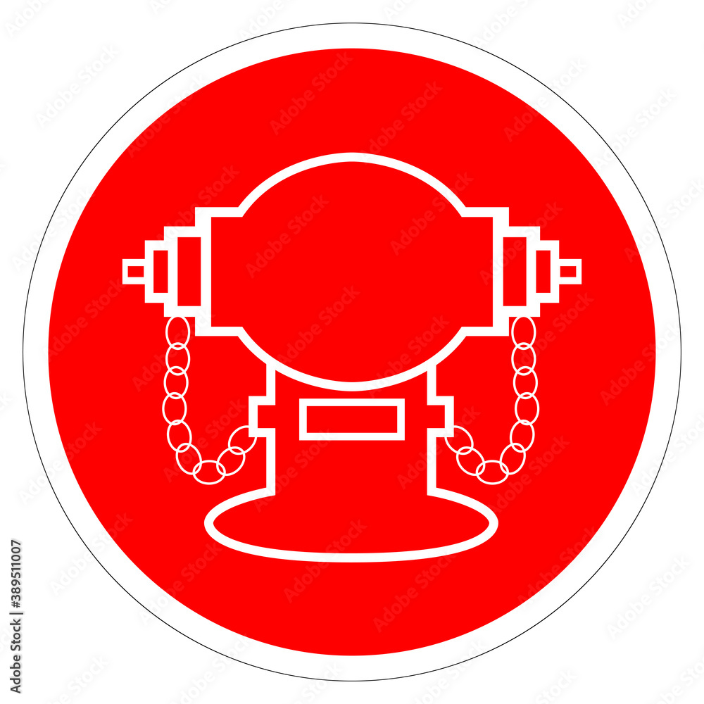 Fire Hydrant Symbol Sign, Vector Illustration, Isolate On White Background Label. EPS10 Fire Hydrant Symbol Sign, Vector Illustration, Isolate On White Background Label. EPS10