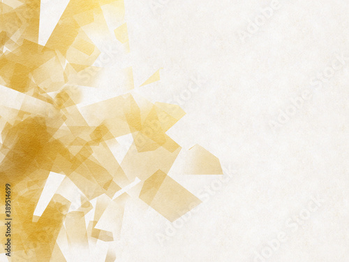 Background material Gold and white Japanese style background G2