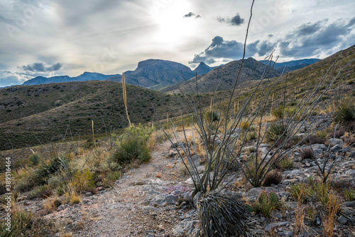 An overlooking view of Kartchner Caverns NP, Arizona photo