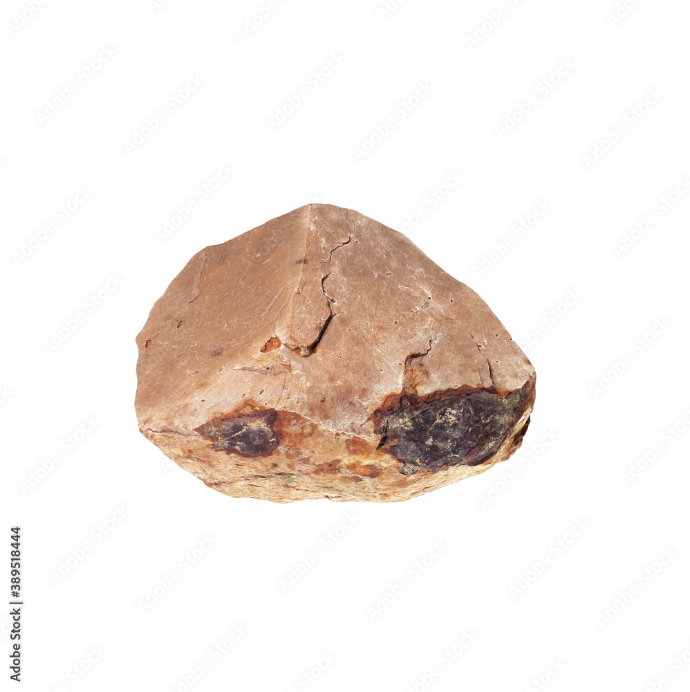 Obraz premium stones isolated on white background.