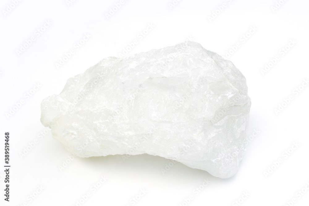 Alum stone isolated on white background. Alum stone isolated on white background.