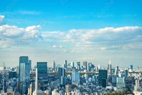 【恵比寿ガーデンプレイスより】都内景観・眺望・渋谷・新宿副都心方面