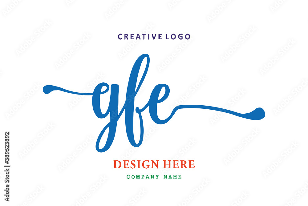 GFE lettering logo is simple, easy to understand and authoritative GFE lettering logo is simple, easy to understand and authoritative