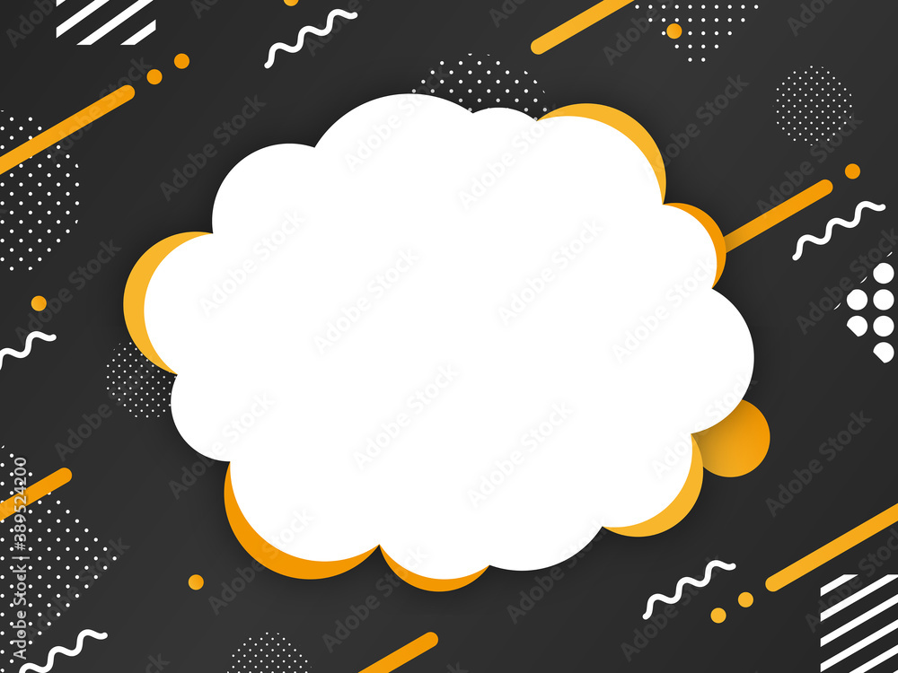 ポップな装飾フレーム 背景素材 黒 黄色 Stock Illustration Adobe Stock ポップな装飾フレーム 背景素材 黒 黄色 Stock Illustration Adobe Stock