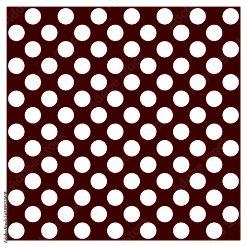 Seamless pattern of  polka dots