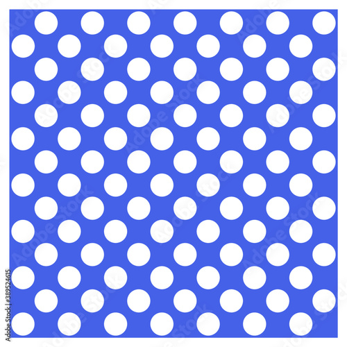Seamless pattern of  polka dots