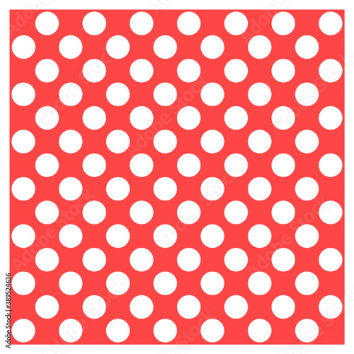 Seamless pattern of  polka dots