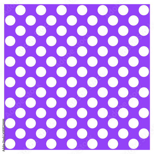 Seamless pattern of  polka dots