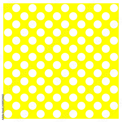Seamless pattern of  polka dots