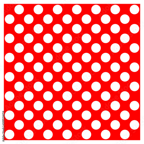 Seamless pattern of  polka dots