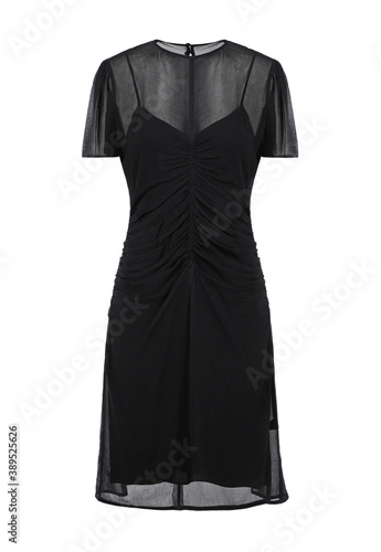 Festive black dress