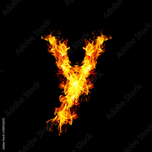 Fire letter Y.