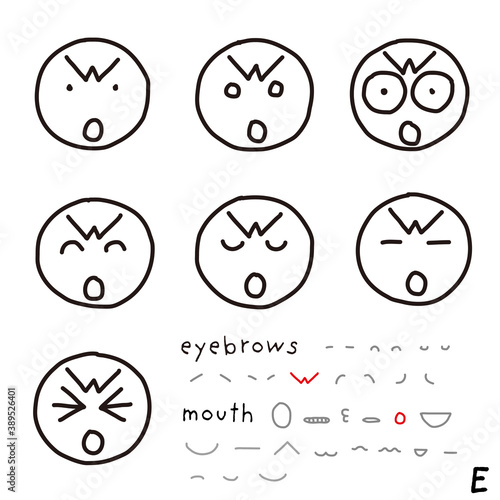 hand-drawn facial expression icon_06_e