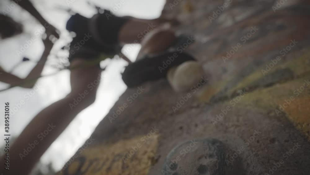 custom made wallpaper toronto digitalFatigue from rock climbing altitude heights closeup low angle