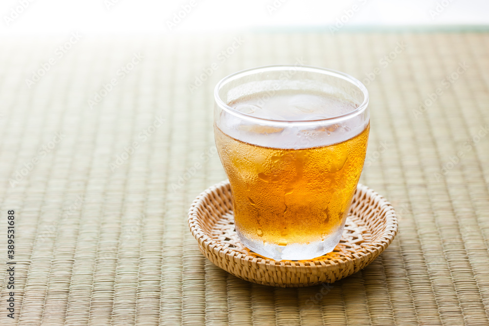 冷たい麦茶 冷たい麦茶