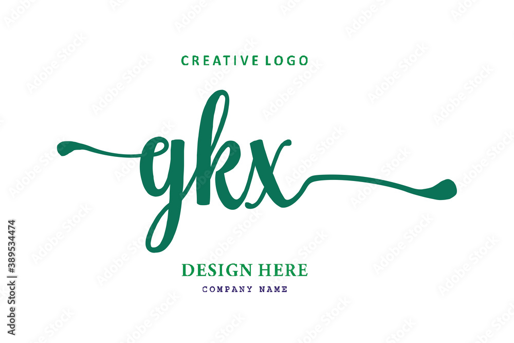 EGKX KA lettering logo is simple, easy to understand and authoritative EGKX KA lettering logo is simple, easy to understand and authoritative